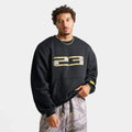 Men's Oversized Camouflage Fleece Sweatshirt