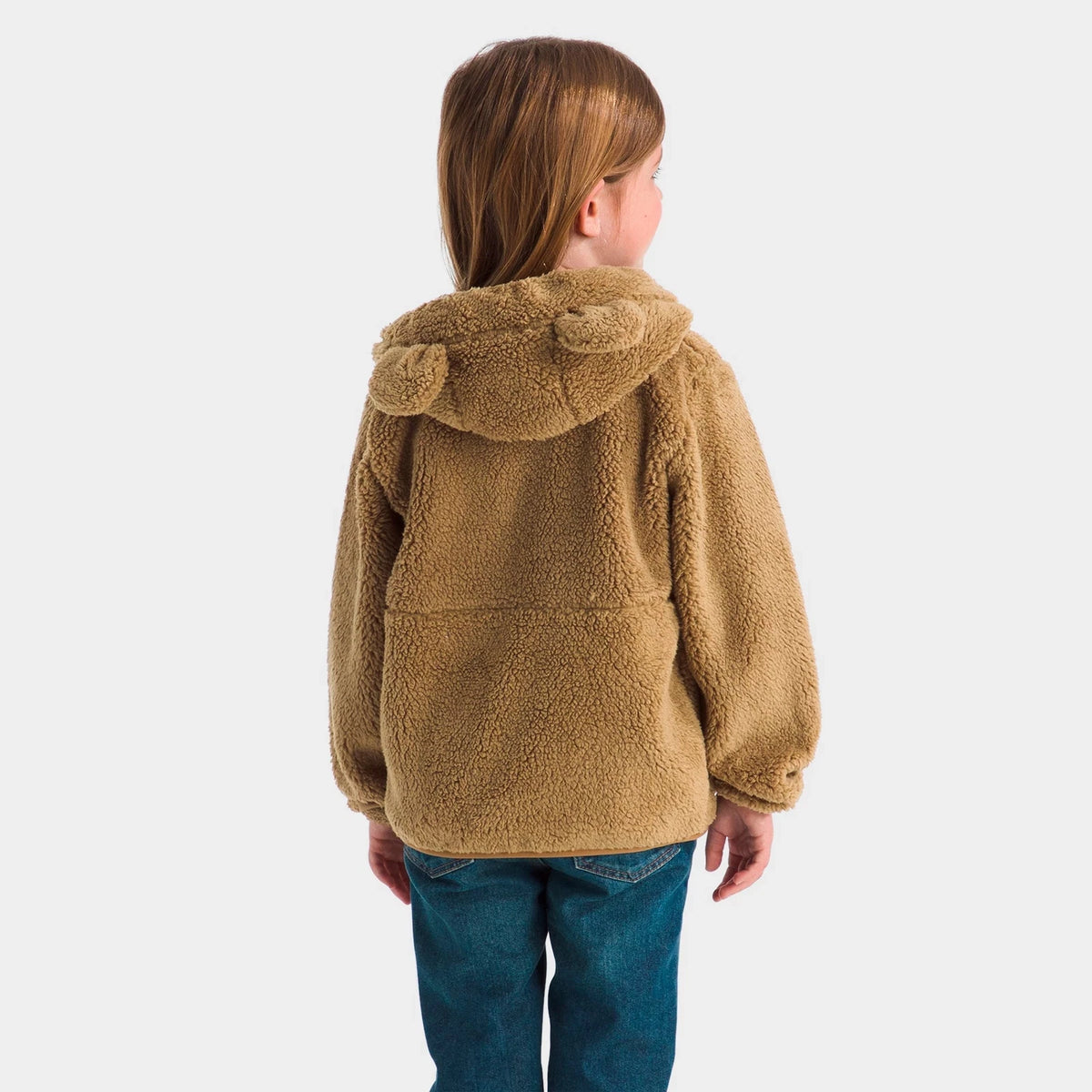 Toddler Fleece Hoodie With Bear Ears