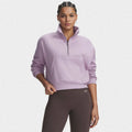 Women's Oversized Half-Zip Fleece Sweatshirt