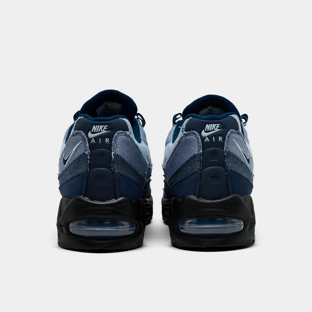 Men's Denim & Synthetic Leather Casual Sneaker