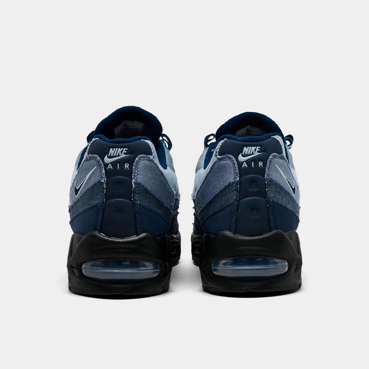 Men's Denim & Synthetic Leather Casual Sneaker