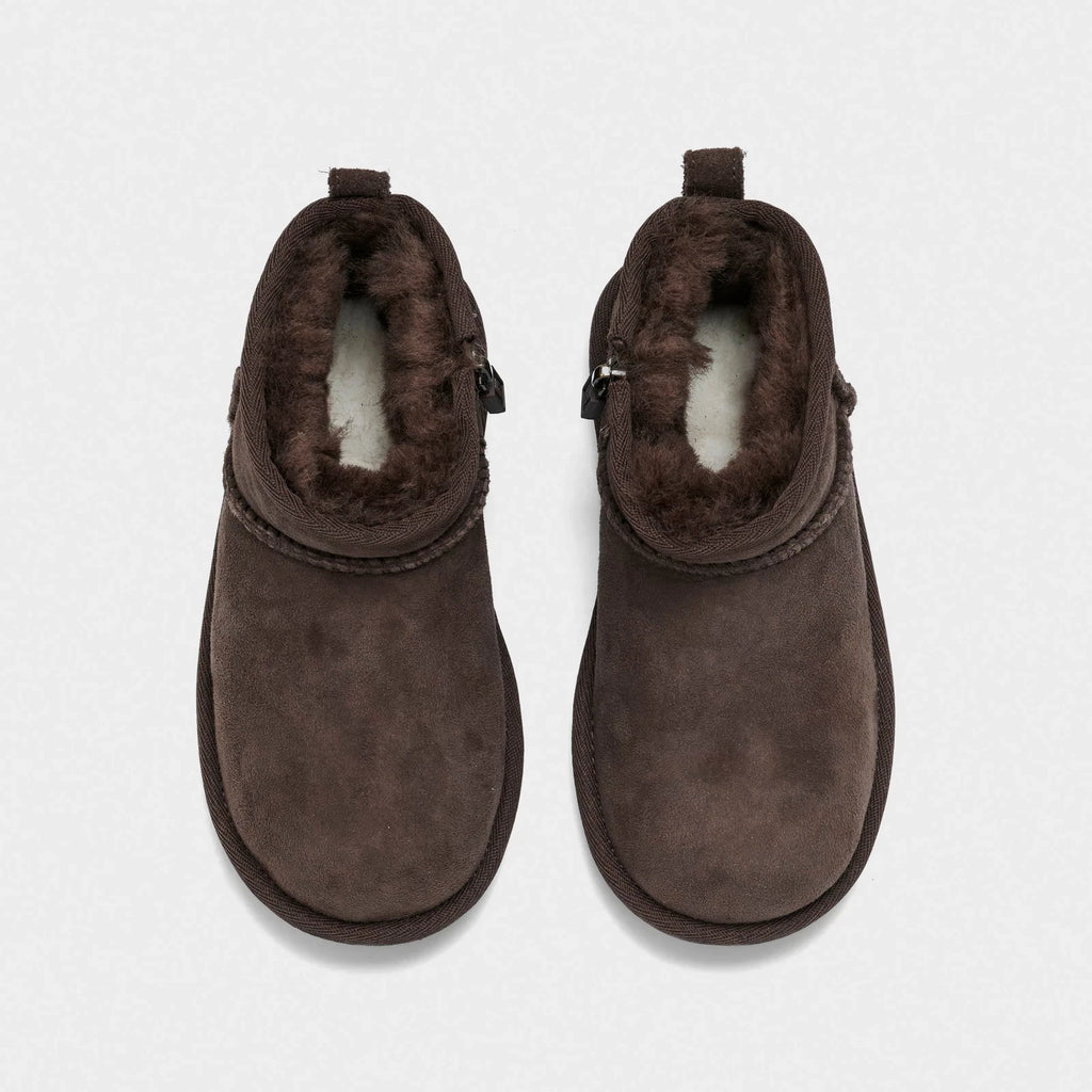 Toddler Sheepskin Mini Boots - Color 201