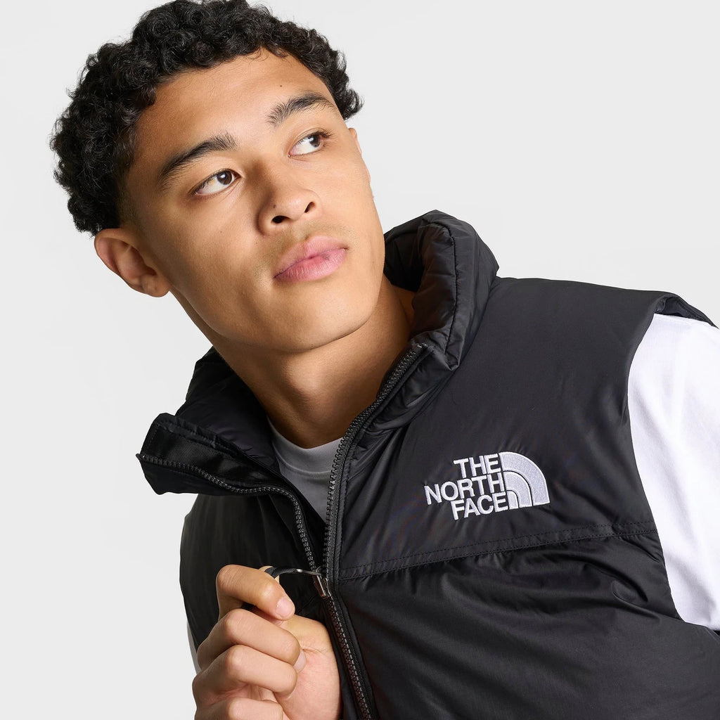 Men's Down Puffer Vest - Black
