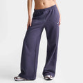 Women's Brushed Fleece Wide-Leg Pants - Black