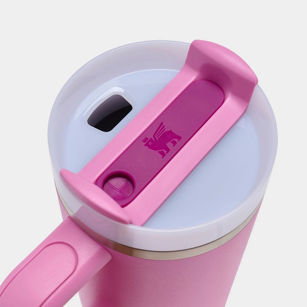 30 oz Insulated Handle Straw Tumbler