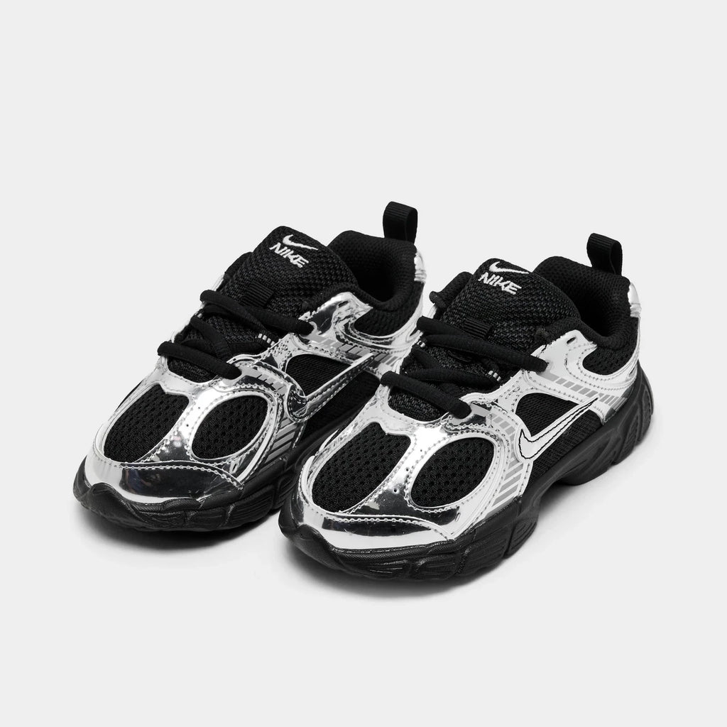 Toddler Mesh Stretch-Lace Sneaker - Black
