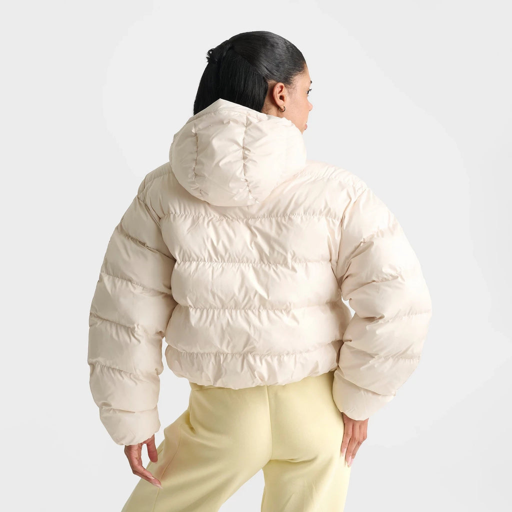 Women's Hooded Full-Zip Puffer Jacket