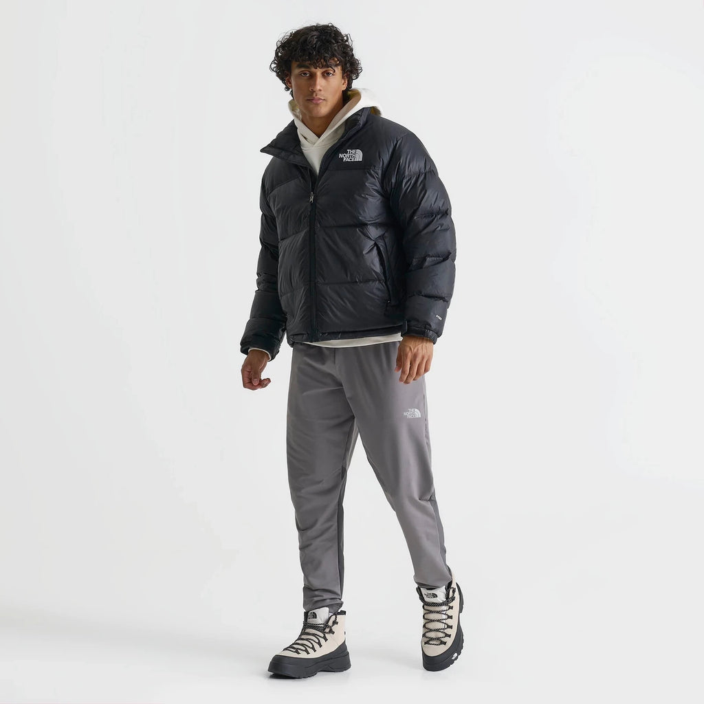 Men's Down Puffer Jacket - Black