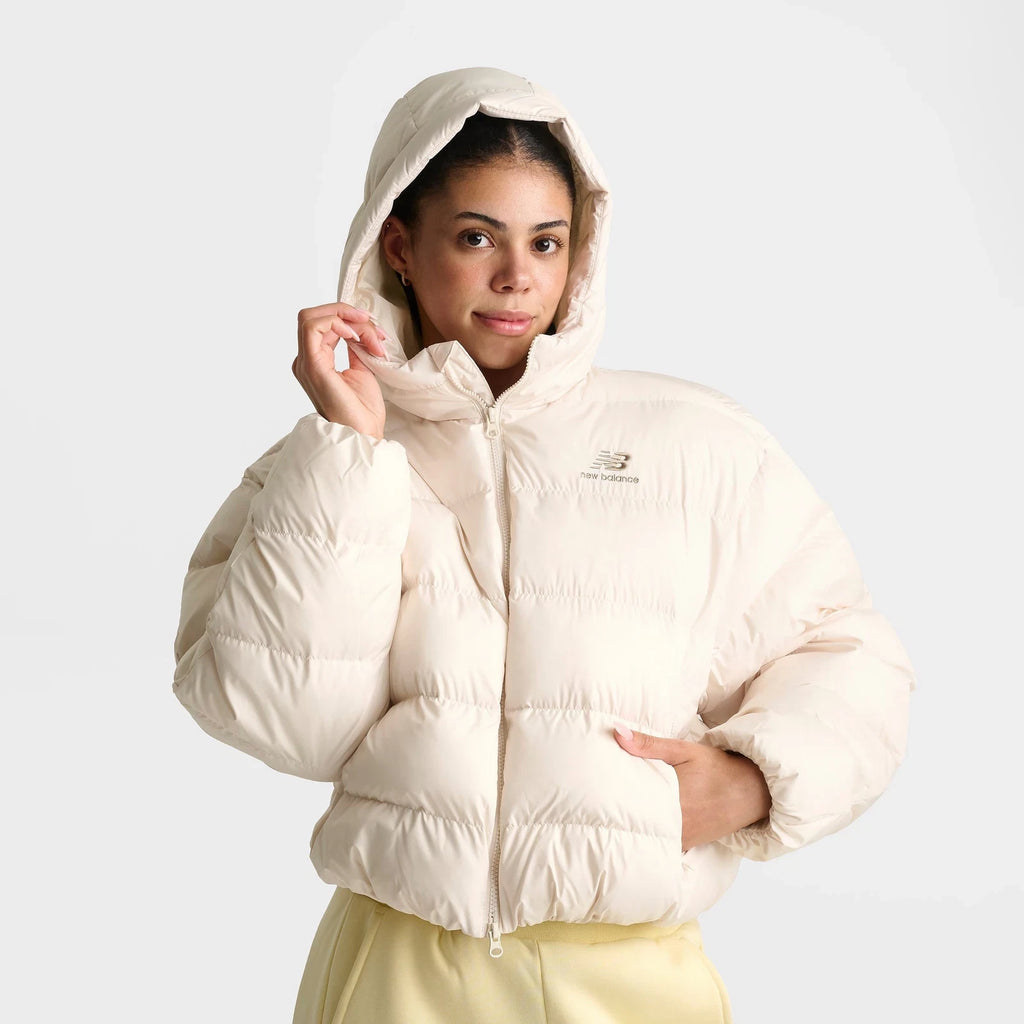 Women's Hooded Full-Zip Puffer Jacket
