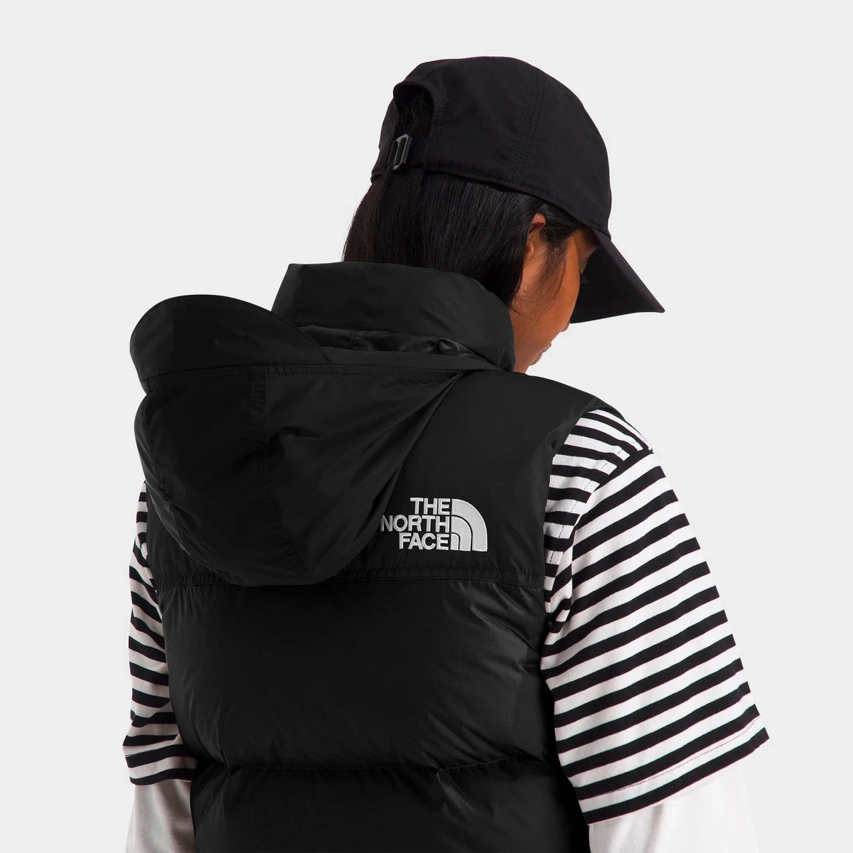 Women's Down Full-Zip Hooded Vest