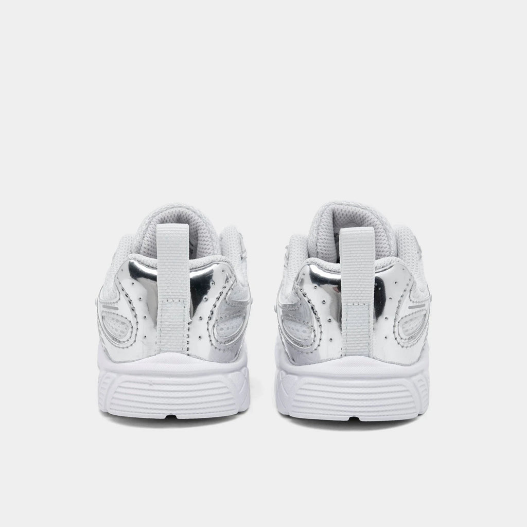 Toddler Mesh Stretch-Lace Sneaker - White