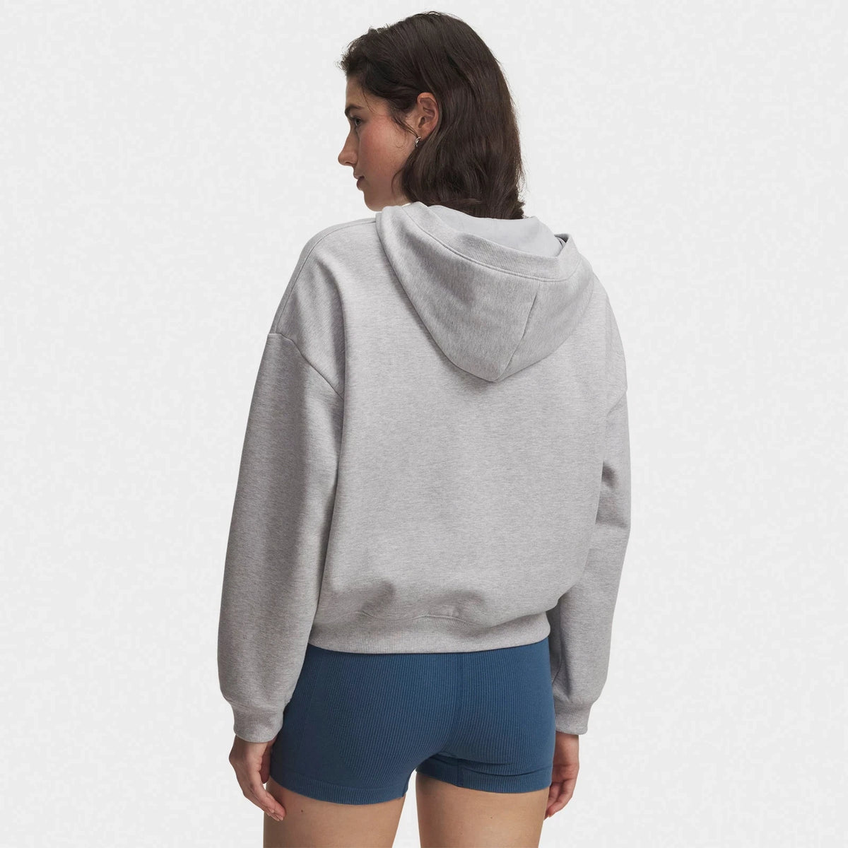 Women's Brushed Fleece Half-Zip Hoodie