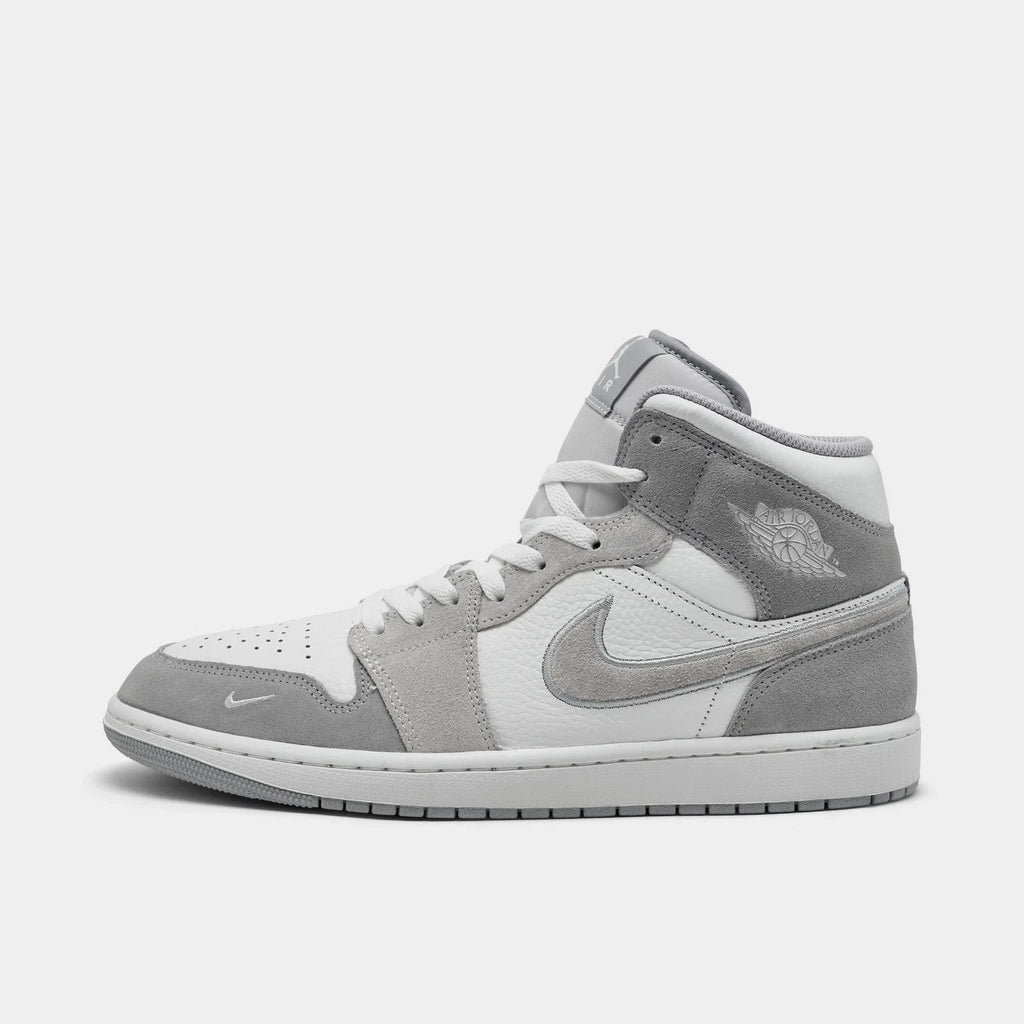 Men's Leather Mid-Top Sneakers