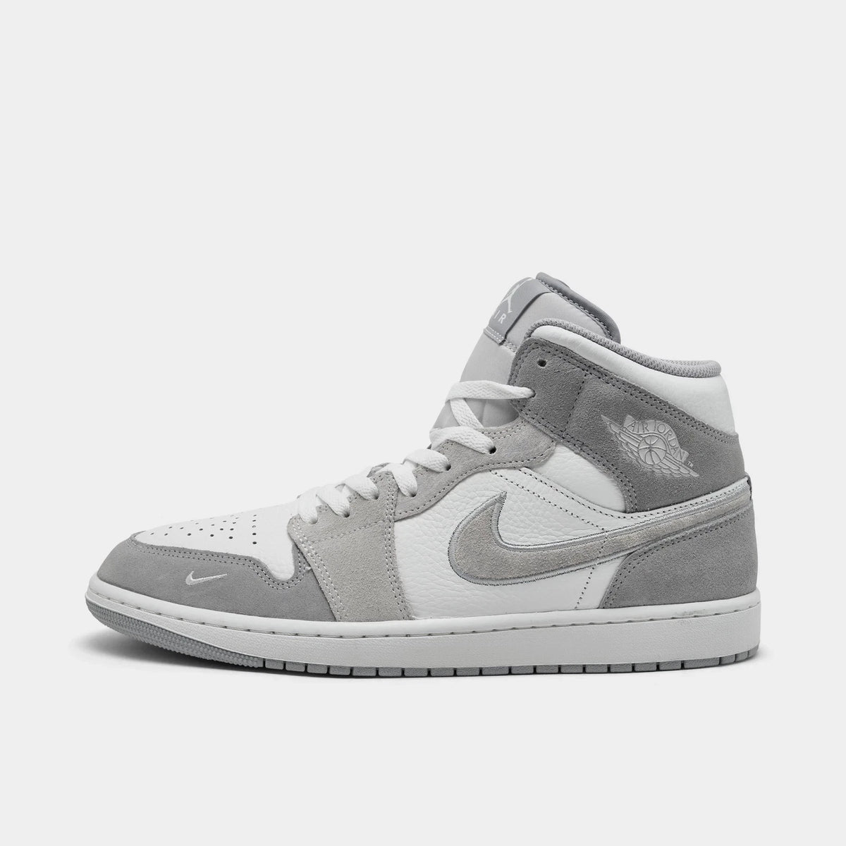 Men's Leather Mid-Top Sneakers