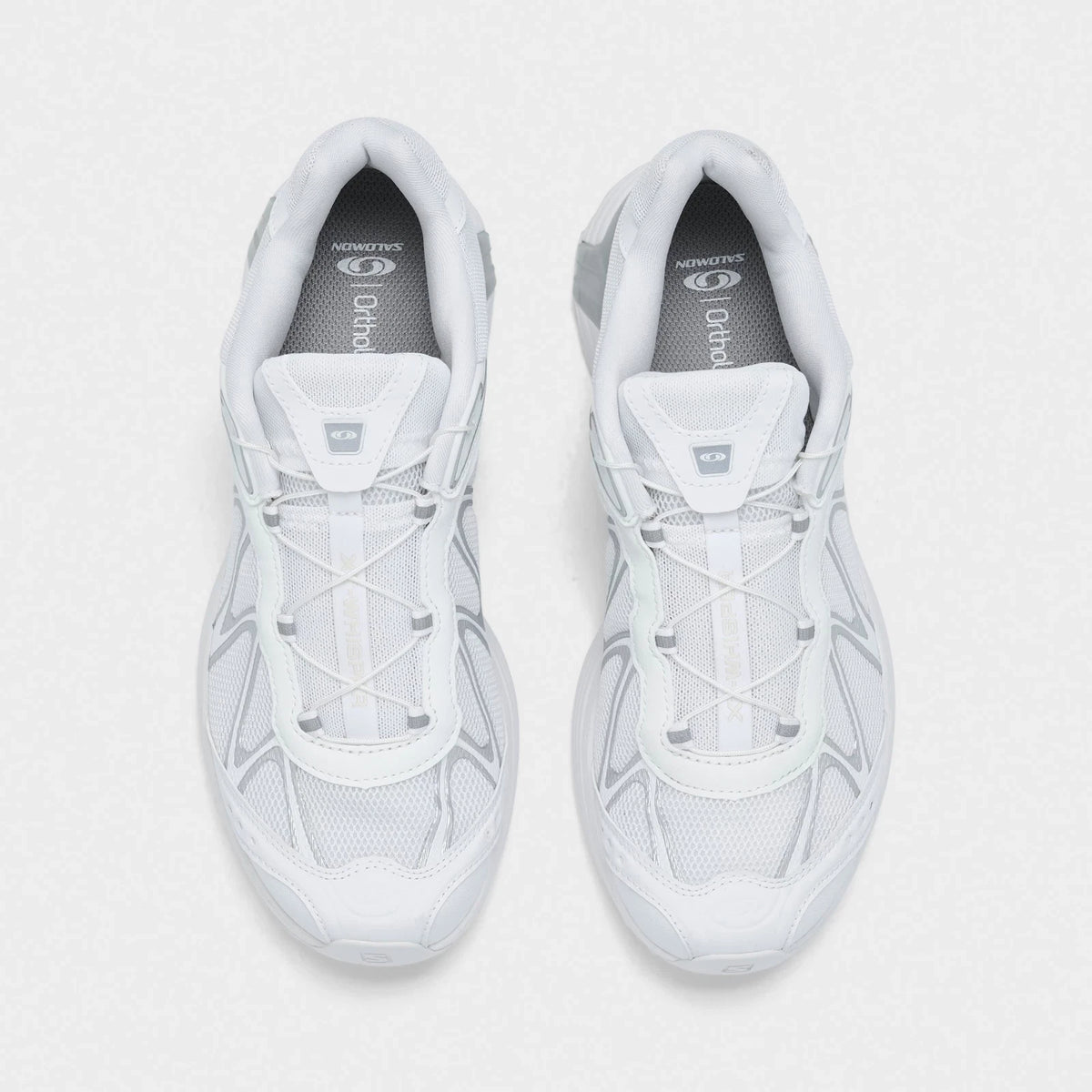 Mesh Trail-Inspired Sneaker - White