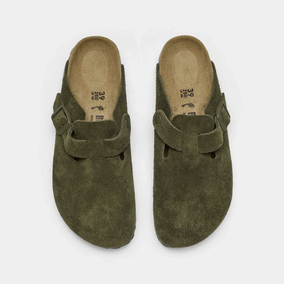 Women's Suede Slip-On Clogs
