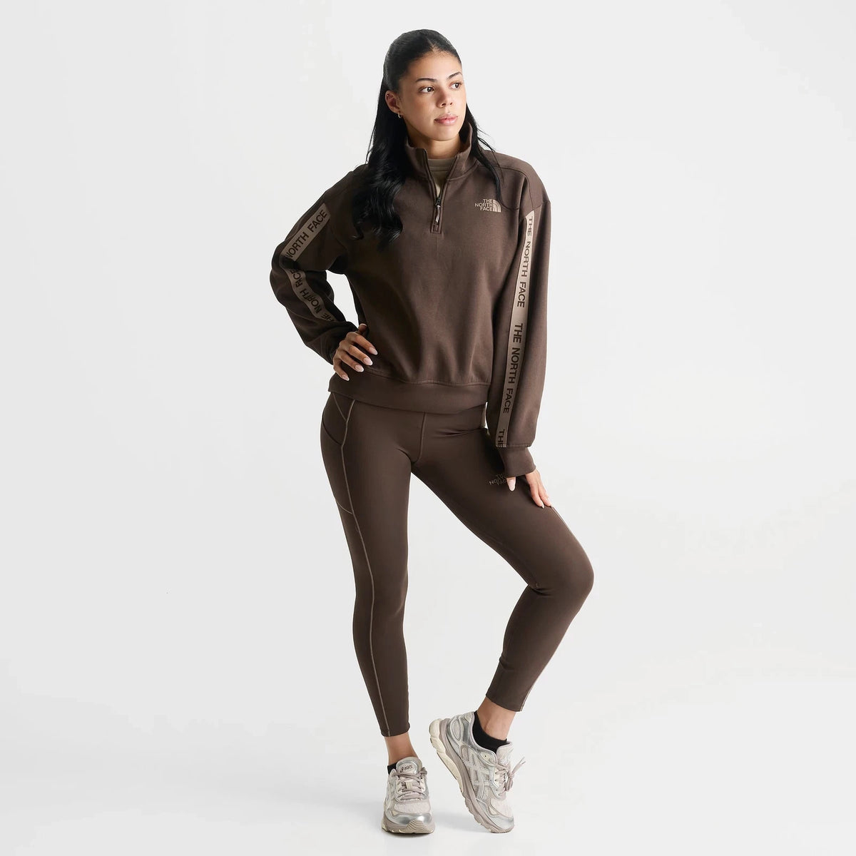 Women's Cropped Quarter-Zip Pullover
