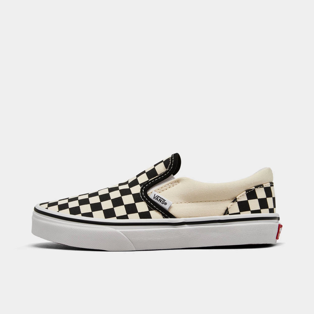 Kids' Canvas Slip-On Sneakers - Black