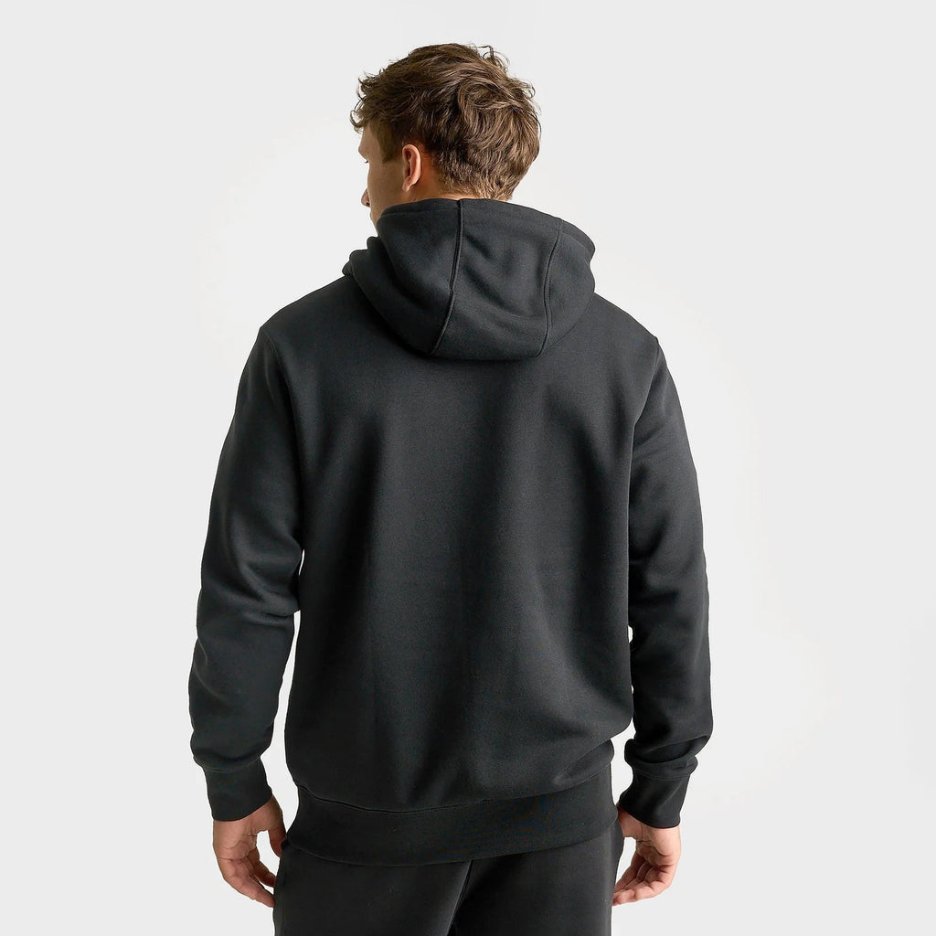 Men's Brushed Fleece Pullover Hoodie - Gray