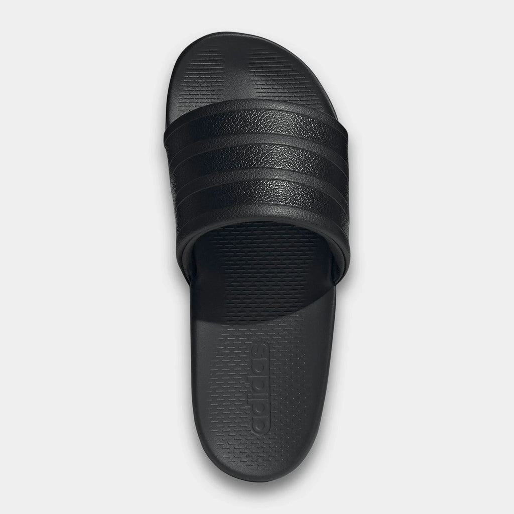Women's Cushioned Slide Sandals - Black