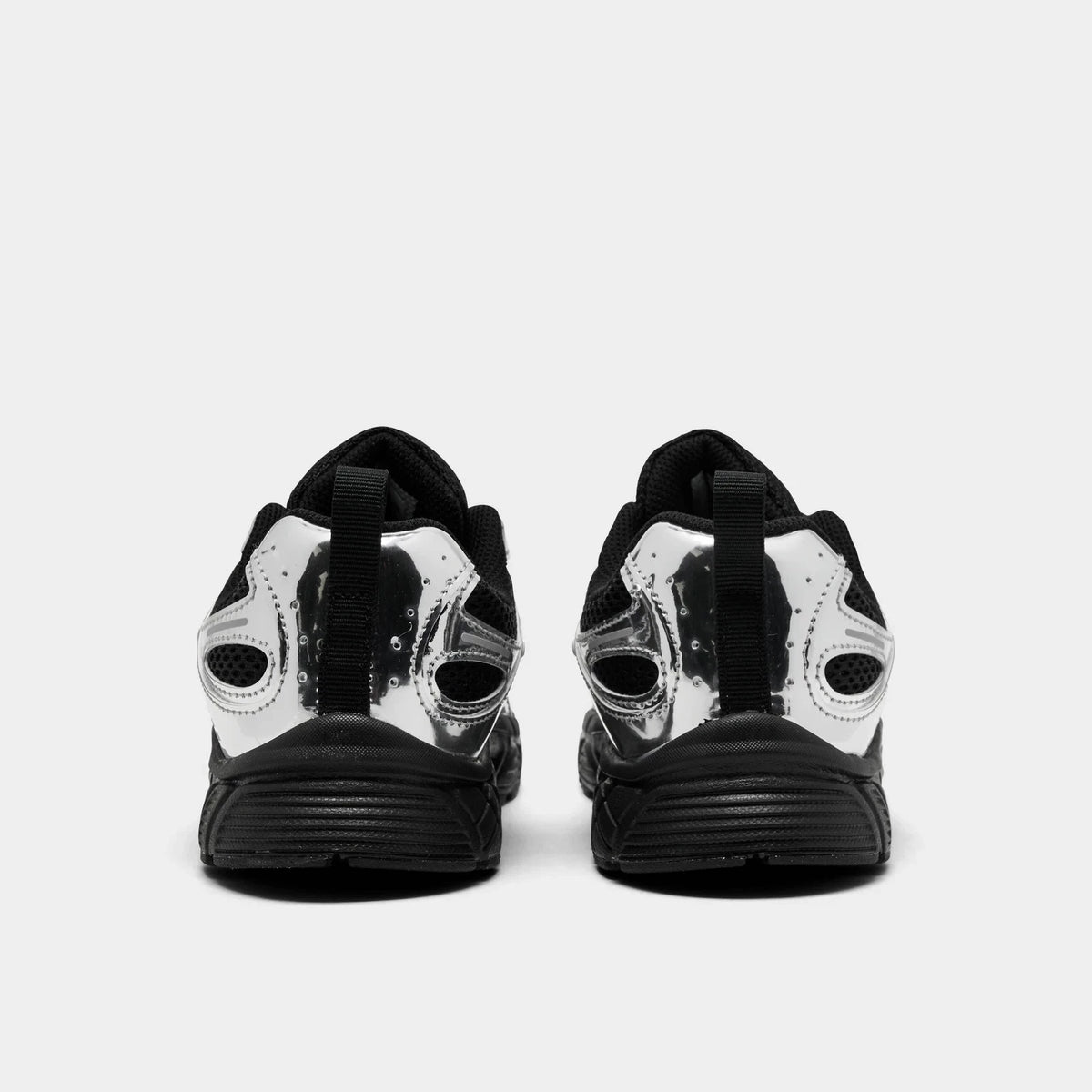 Little Kids' Mesh Stretch-Lace Sneaker - Black