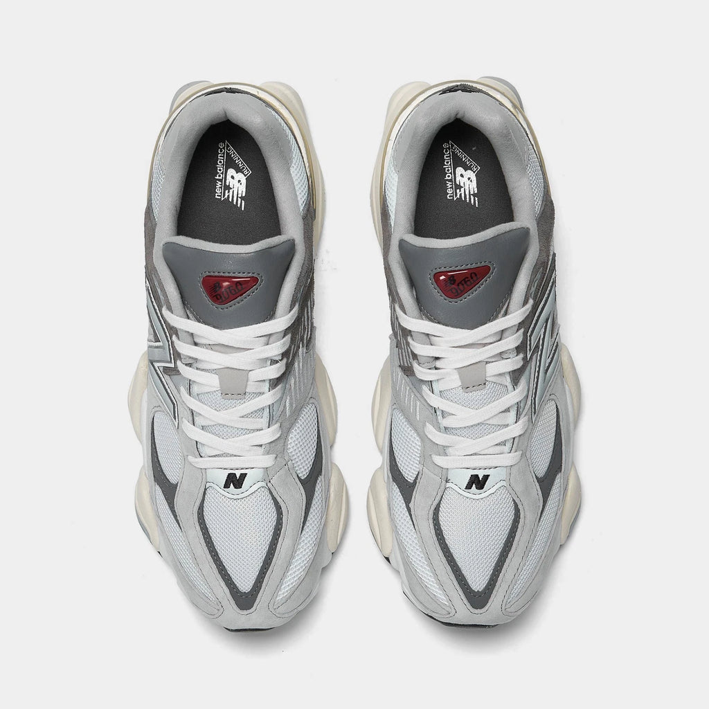 Men's Suede And Mesh Lifestyle Sneakers - Grey