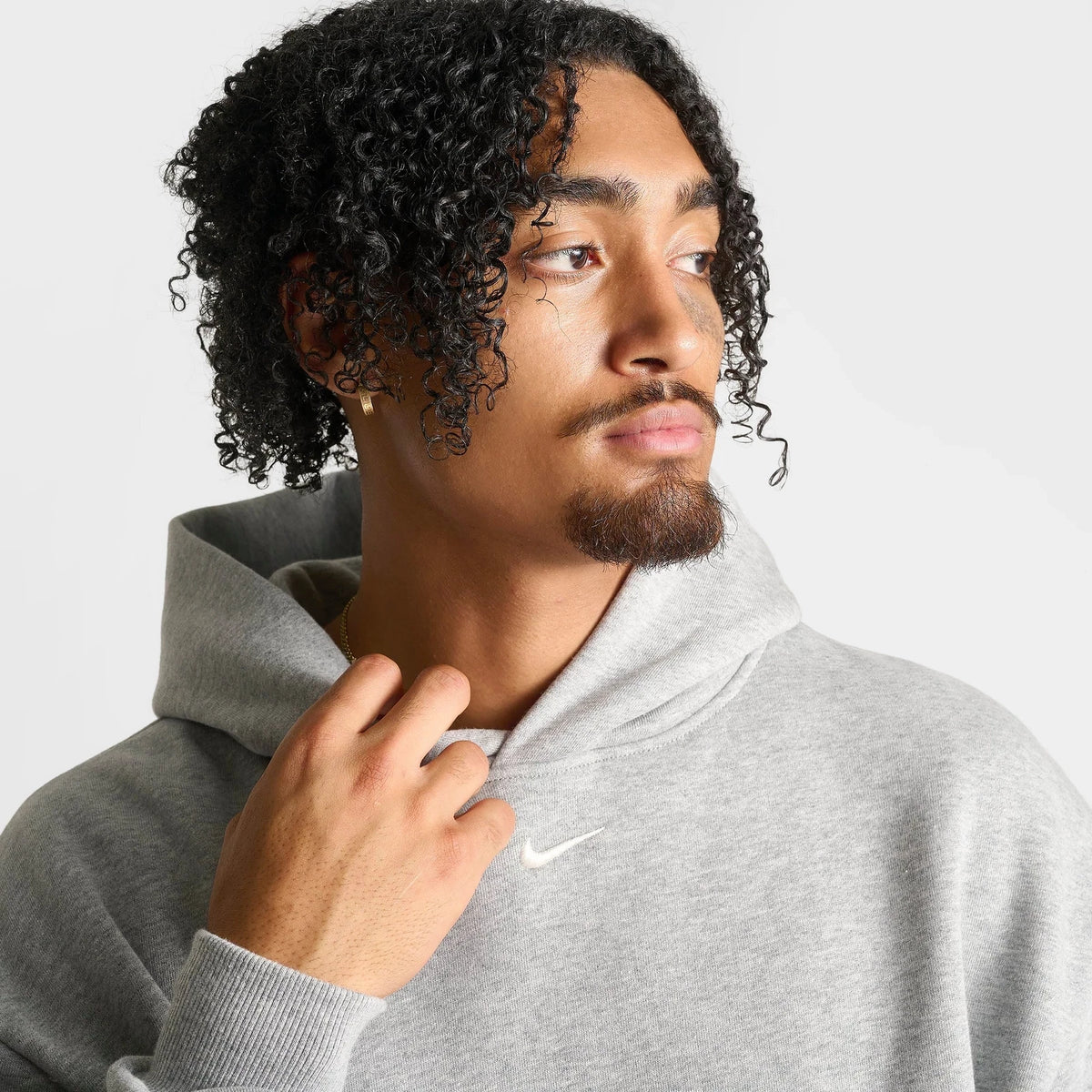 Men's Oversized Fleece Pullover Hoodie