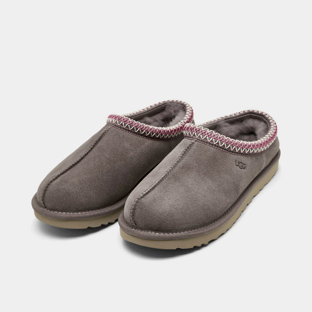 Women's Suede Backless Slippers - Black