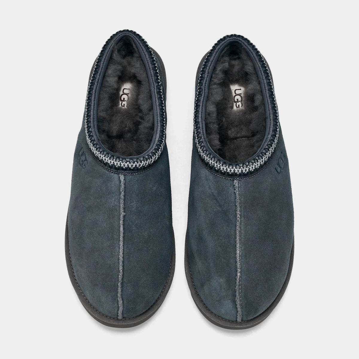 Men's Suede Backless Slip-On Slipper