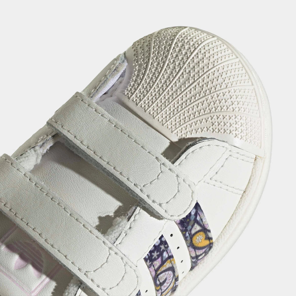 Toddler Girls' Floral Hook-And-Loop Sneakers