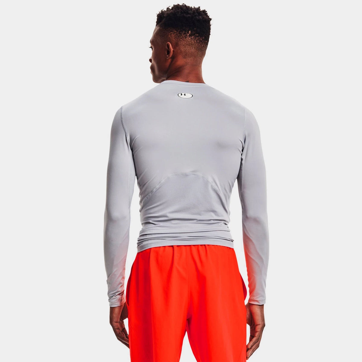 Men's Long-Sleeve Compression Training Top - Gray
