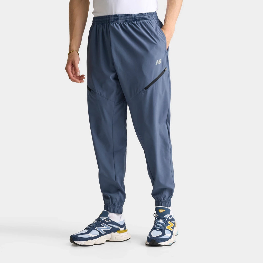 Men's Woven Zip-Pocket Jogger Pants