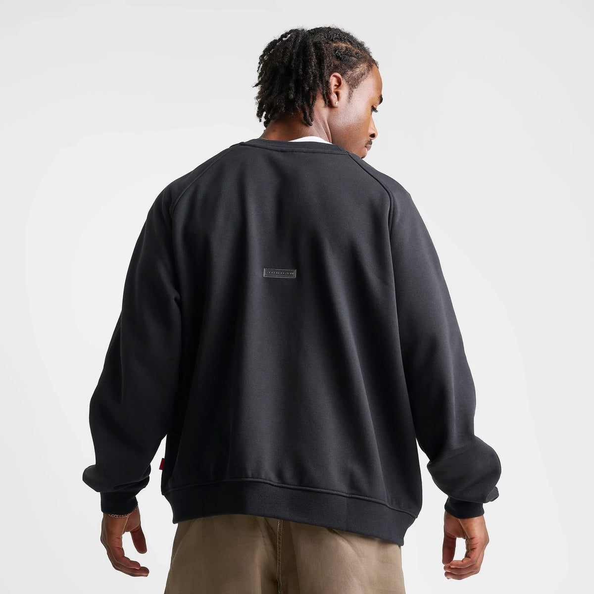 Men's Oversized French Terry Cardigan