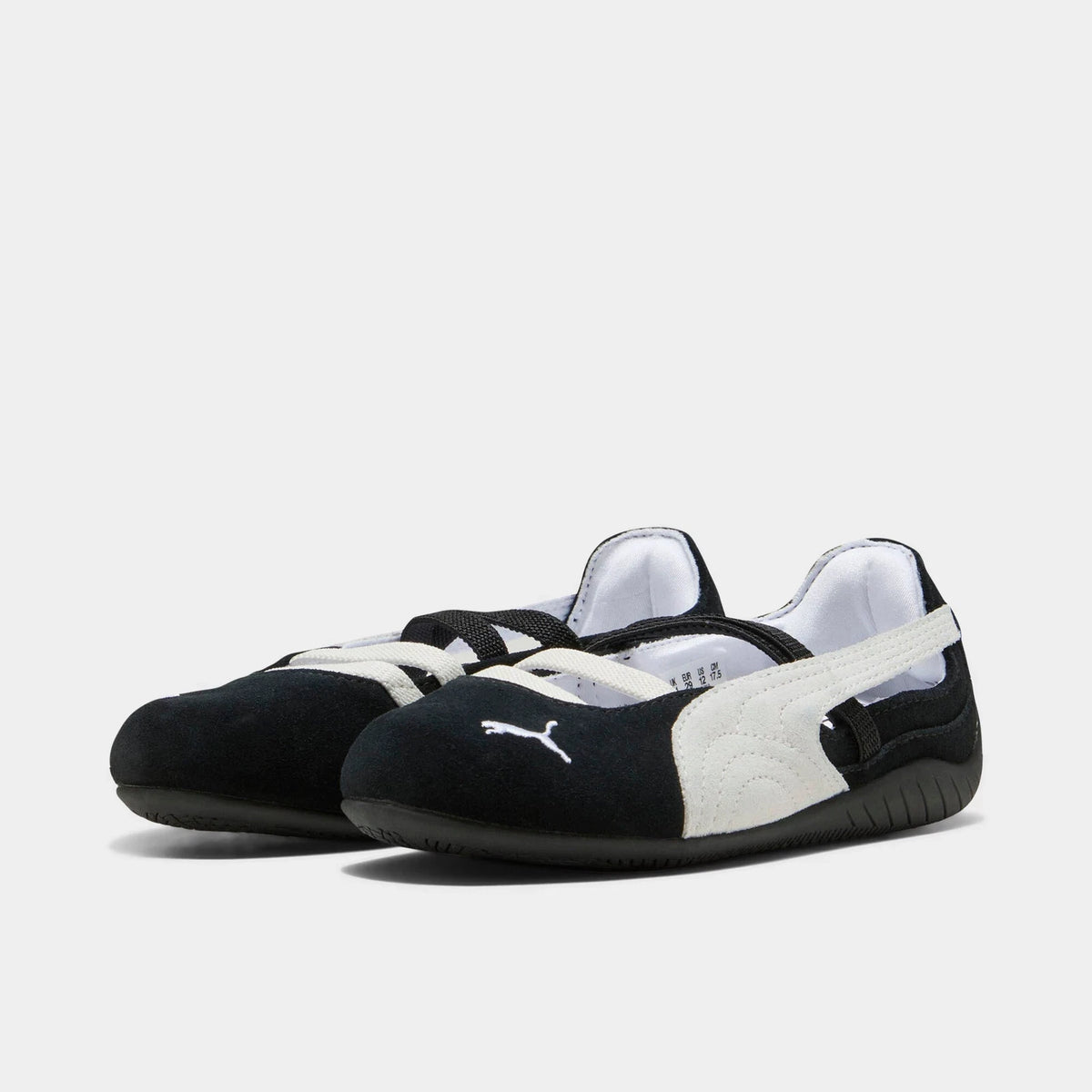 Girls' Ballet-Inspired Casual Shoes - Black