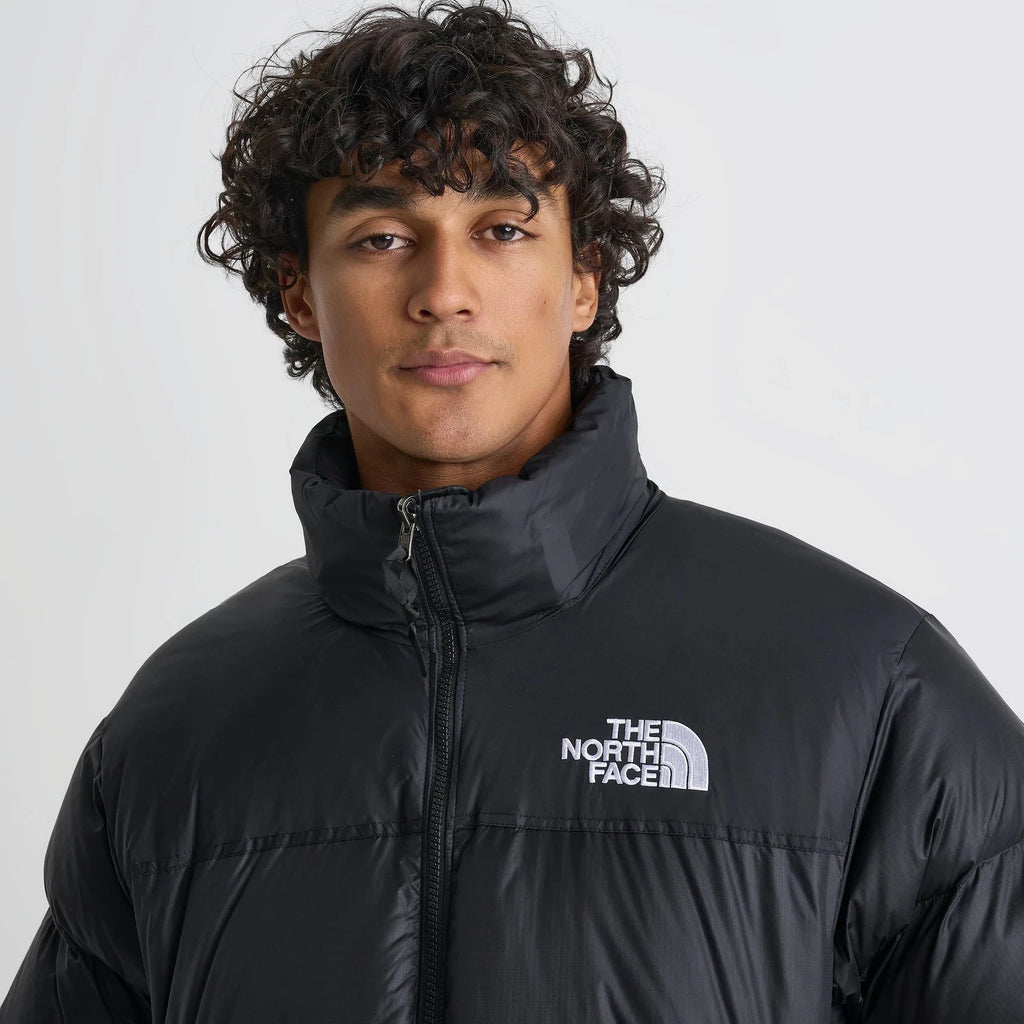 Men's Down Puffer Jacket - Black