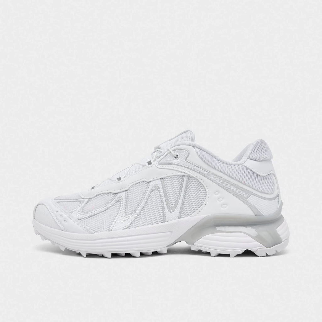 Mesh Trail-Inspired Sneaker - White