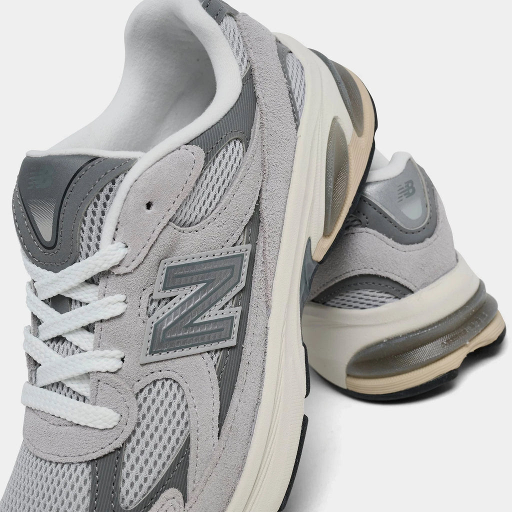 Big Kids' Mesh and Nubuck Casual Sneakers