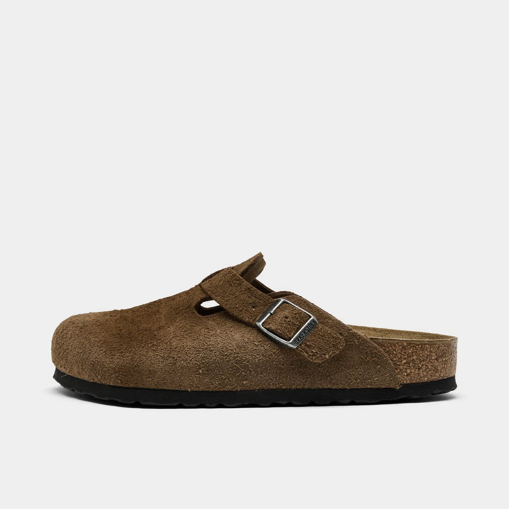 Women's Suede Slip-On Clogs