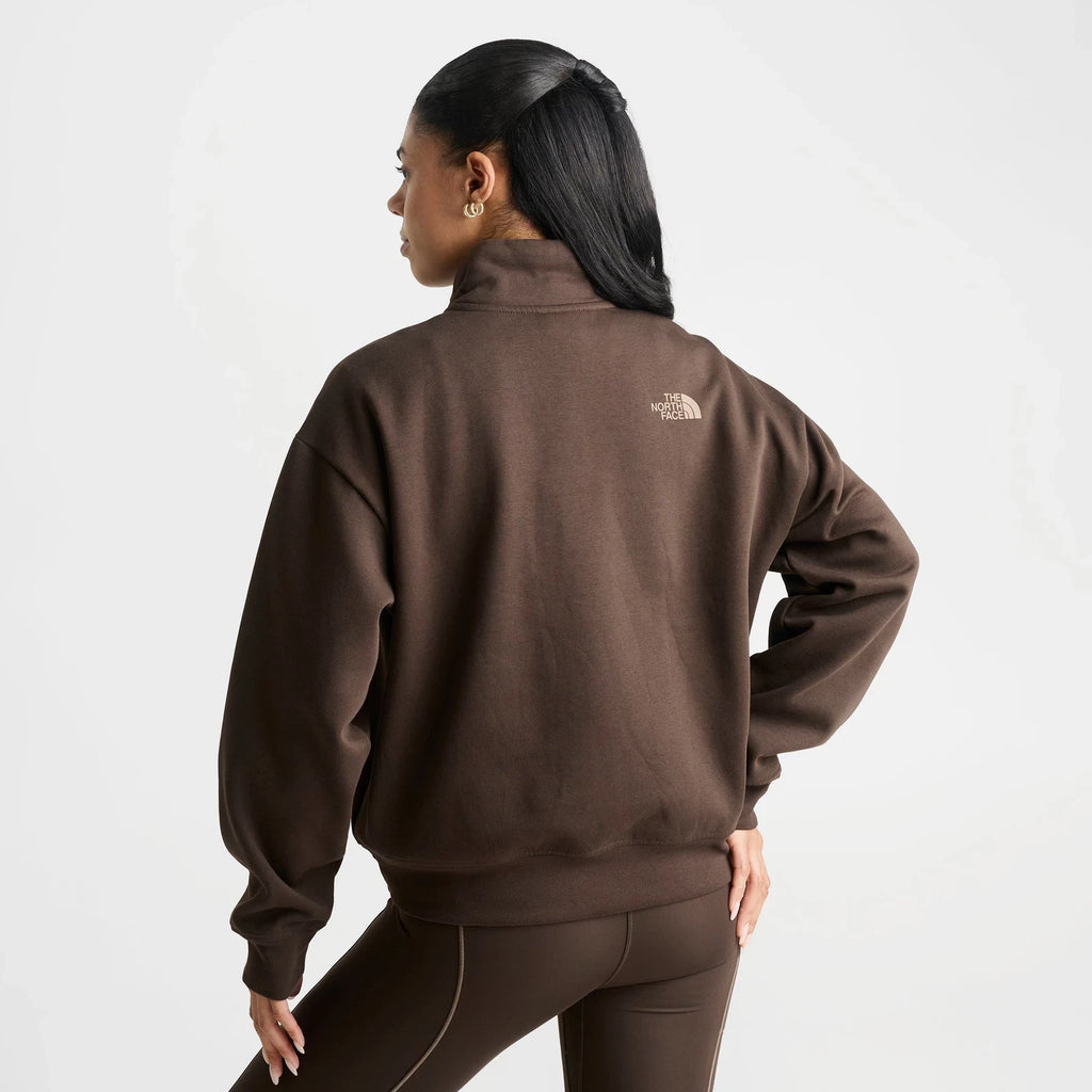 Women's Cropped Quarter-Zip Pullover