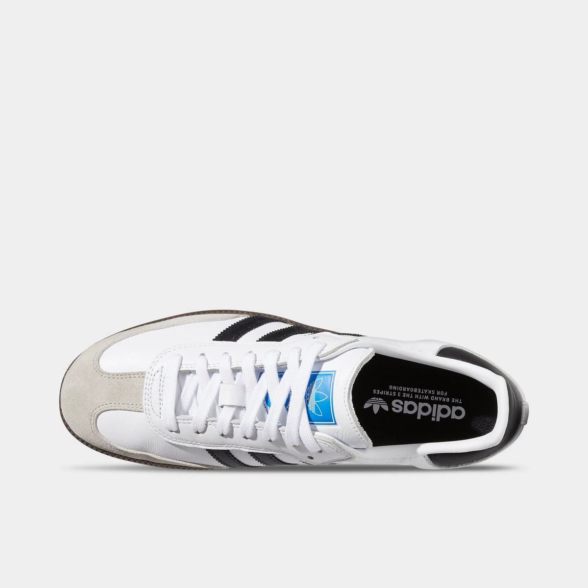 Men's Leather And Suede Skate Shoes
