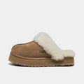 Women's Suede Platform Slip-On Slipper