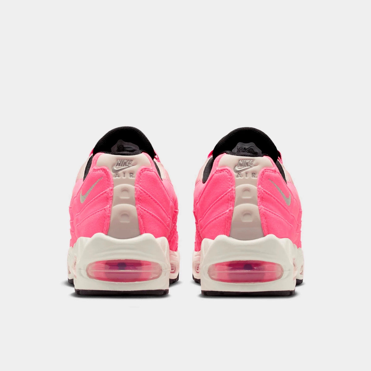 Women's Mixed-Material Casual Sneakers - Pink