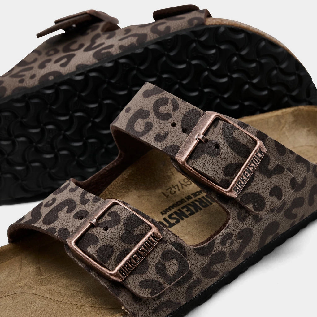 Girls' Floral Two-Strap Synthetic Sandals