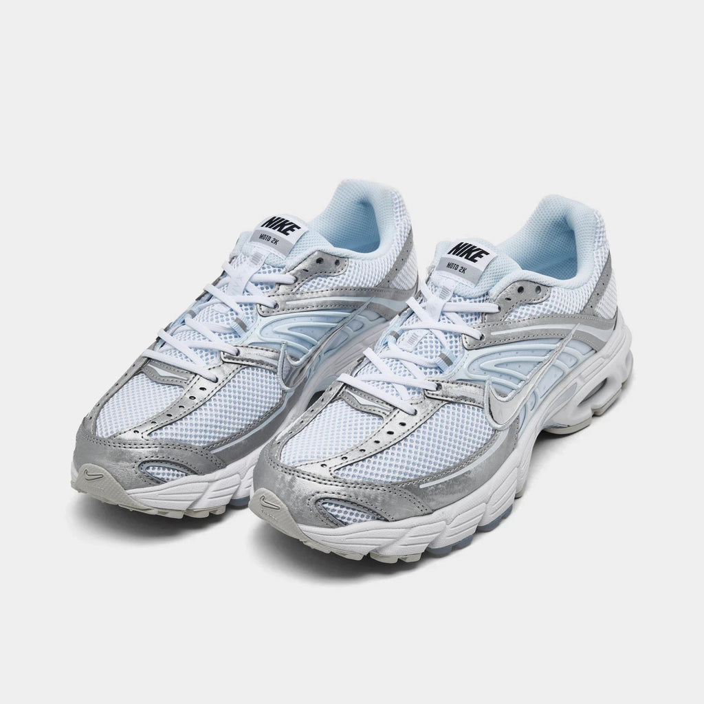 Women's Metallic Mesh Retro Sneakers