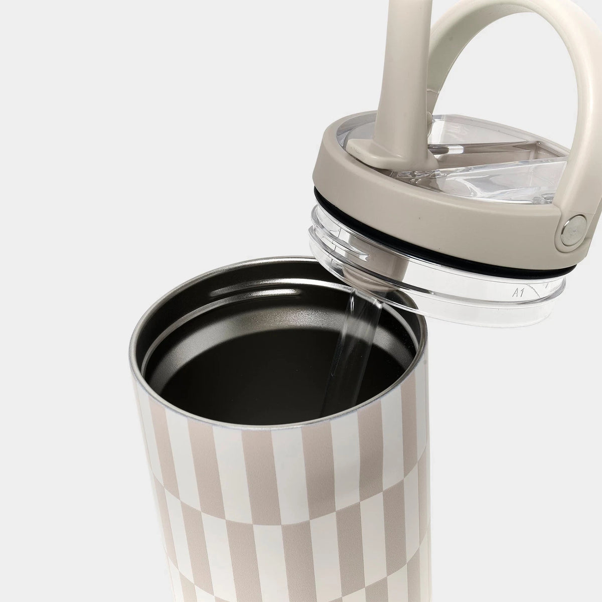 20 oz Insulated Flip Straw Water Bottle