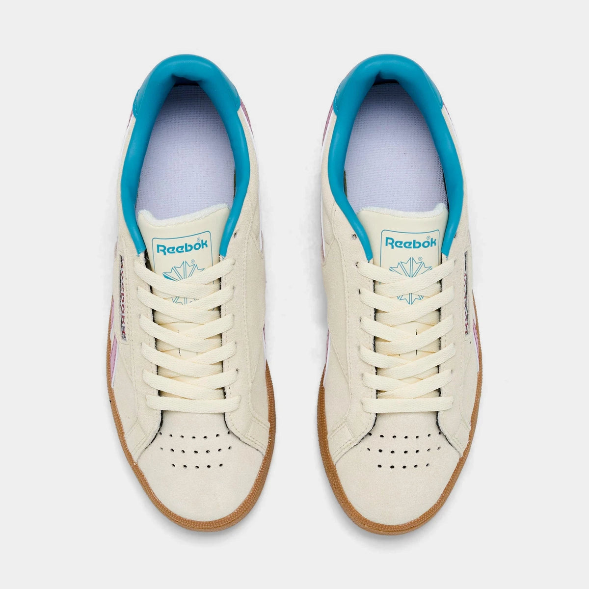 Women's Suede Low-Top Court Sneaker