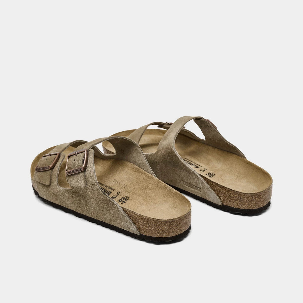 Men's Two-Strap Synthetic Sandals - Brown