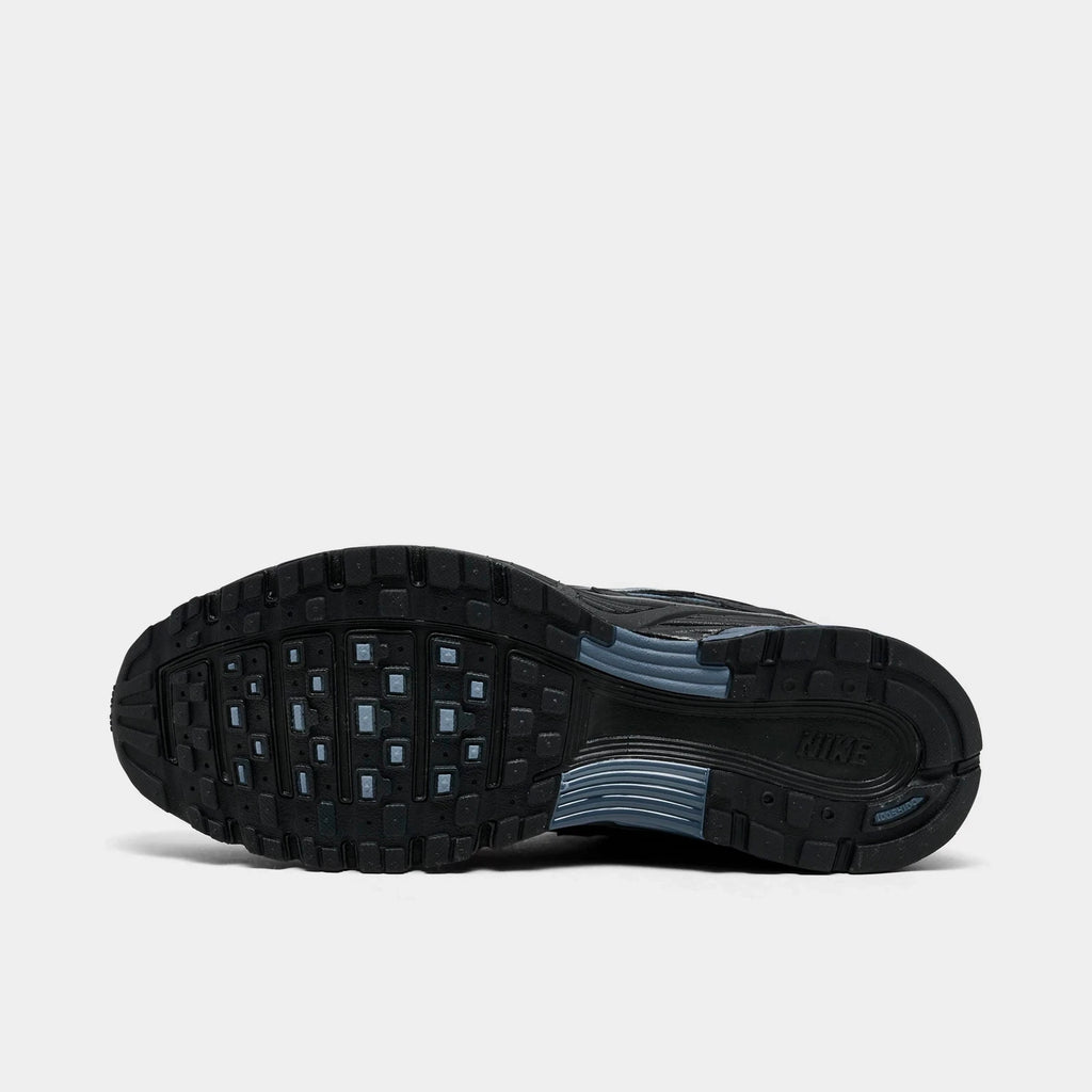 Men's Mesh And Leather Runner Sneaker - Blue