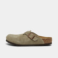 Kids' Suede Closed-Toe Clogs