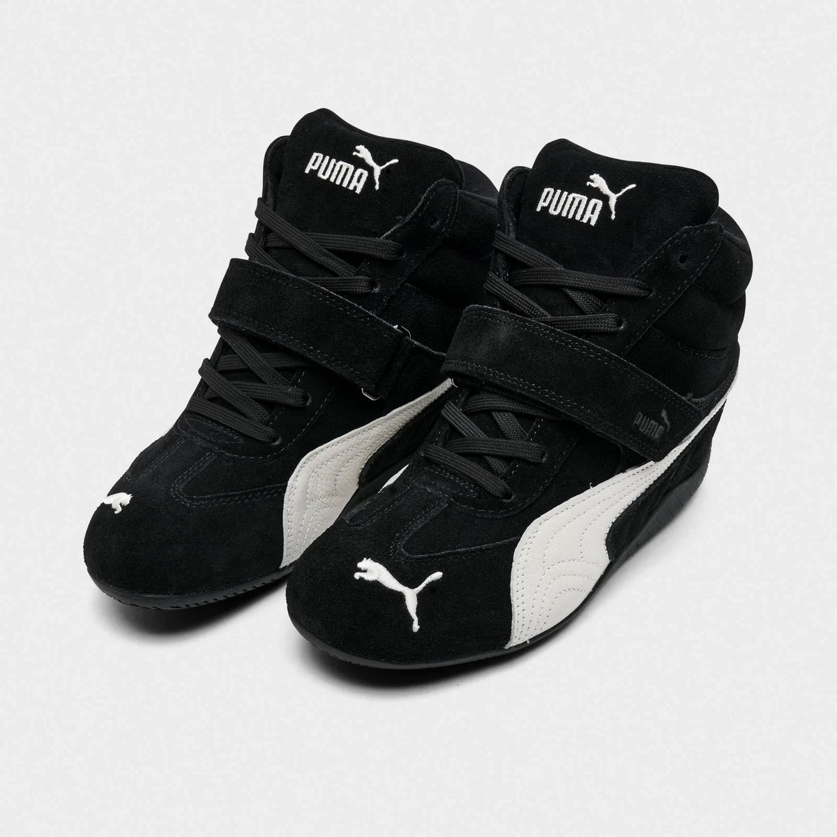 Women's Hidden Wedge Leather Sneakers